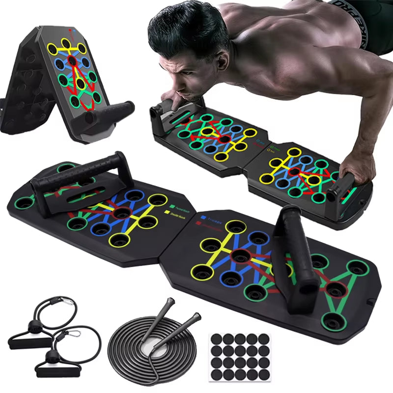 PushMate™ 9-In-1 Ultimate Push Up Board