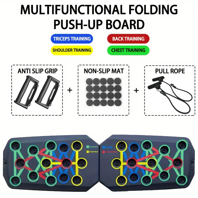 PushMate™ 9-In-1 Ultimate Push Up Board